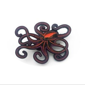 Robot Octopus Enamel Pin 🐙